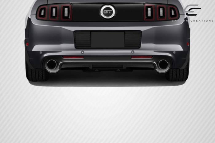 Ford Mustang Carbon Creations Boss Look Rear Diffuser - 1 Piece - 109322 thumbnail 2