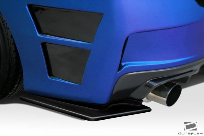 Subaru WRX Duraflex Duraflex NBR Concept Rear Splitters - 2 Piece - 109828 thumbnail 3