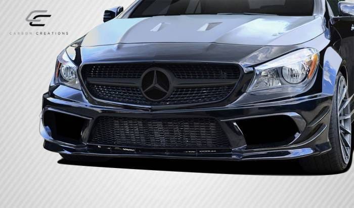 Mercedes-Benz CLA Carbon Creations Black Series Look Wide Body Front Bumper Accessories - 6 Piece - 112026 thumbnail 2