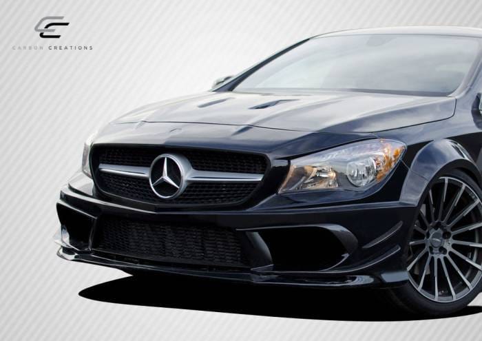 Mercedes-Benz CLA Carbon Creations Black Series Look Wide Body Front Bumper Accessories - 6 Piece - 112026 thumbnail 3