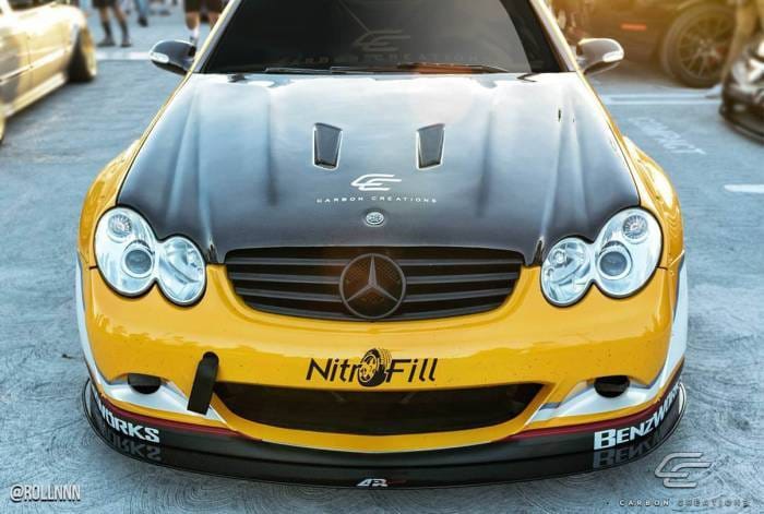 Mercedes-Benz CLK Carbon Creations Black Series Look Hood - 1 Piece - 112321 thumbnail 9