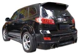 Hyundai Santa Fe Duraflex Platinum Side Skirts Rocker Panels - 2 Piece - 105366