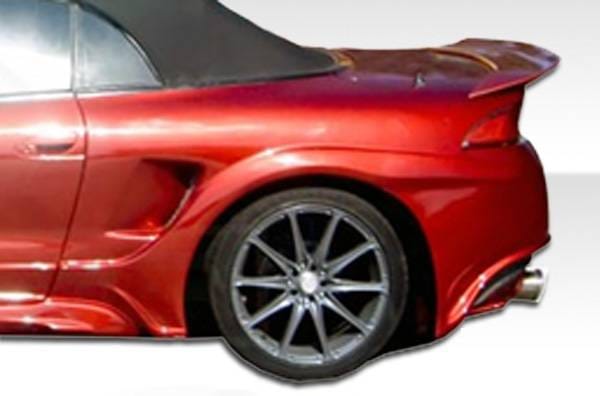 Eagle Talon Duraflex Millenium Wide Body Rear Fender Flares - 2 Piece - 105581