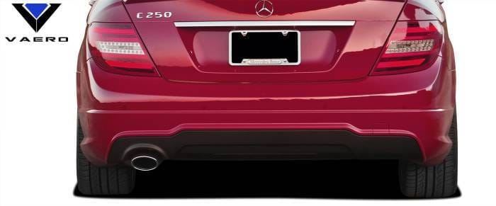 Mercedes C250 w/ PDC C63 V2 Look Vaero Rear Body Kit Bumper 112041 thumbnail 3