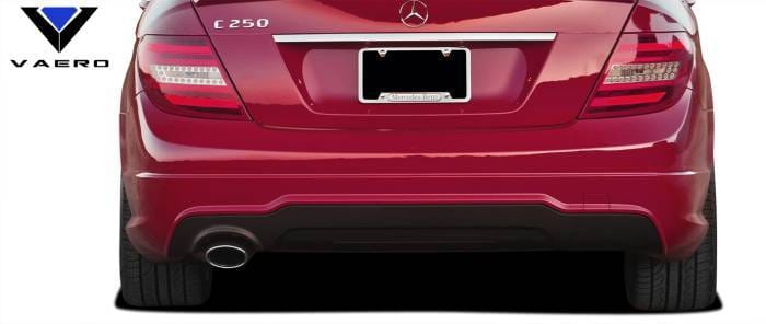 Mercedes C250 w/o PDC C63 V2 Look Vaero Rear Body Kit Bumper 112042 thumbnail 3