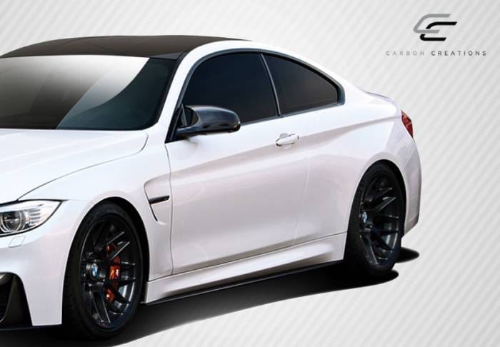 BMW 4 Series Carbon Creations M Performance Look Side Skirt Splitters - 2 Piece - 112246 thumbnail 2