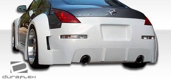 Nissan 350Z Duraflex B-2 Wide Body Rear Bumper Cover - 1 Piece - 103349 thumbnail 4