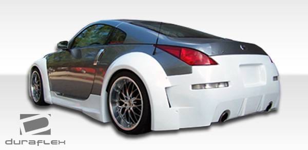 Nissan 350Z Duraflex B-2 Wide Body Rear Bumper Cover - 1 Piece - 103349 thumbnail 5