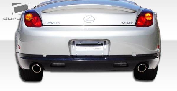 Lexus SC Duraflex W-1 Rear Lip Under Spoiler Air Dam - 1 Piece - 103577 thumbnail 4