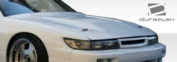 Nissan S13 Duraflex D-1 Hood - 1 Piece - 104236 thumbnail 5