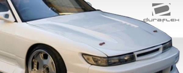 Nissan S13 Duraflex D-1 Hood - 1 Piece - 104236 thumbnail 6