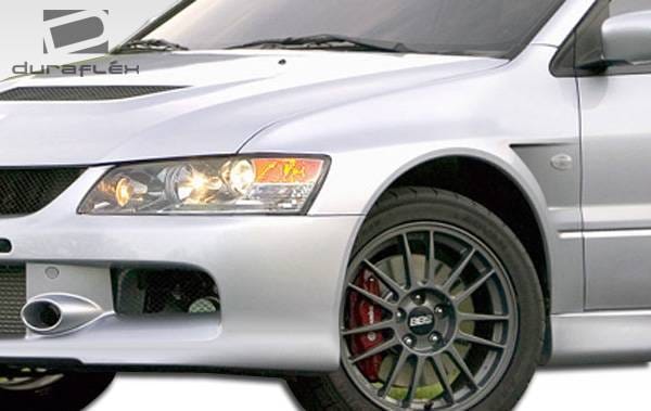 Mitsubishi Lancer Duraflex MR Edition Front Bumper Cover - 1 Piece - 104456 thumbnail 4