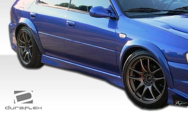 Subaru Impreza Duraflex S-Sport Side Skirts Rocker Panels - 2 Piece - 104497 thumbnail 2