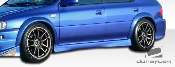 Subaru Impreza Duraflex S-Sport Side Skirts Rocker Panels - 2 Piece - 104497 thumbnail 3