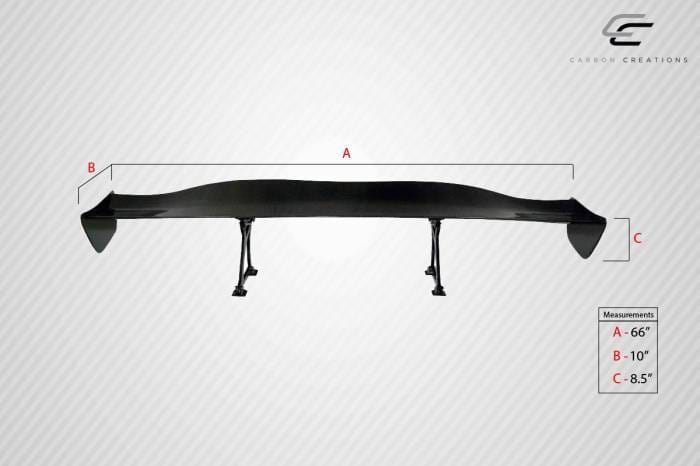Universal GT Concept Carbon Fiber Creations Body Kit-Wing/Spoiler 103977 thumbnail 5
