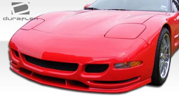 Chevrolet Corvette Duraflex TS Concept Front Lip Under Spoiler Air Dam - 1 Piece - 104129 thumbnail 3