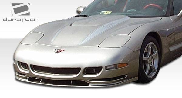 Chevrolet Corvette Duraflex TS Concept Front Lip Under Spoiler Air Dam - 1 Piece - 104129 thumbnail 4