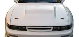 Nissan S13 Duraflex D-1 Hood - 1 Piece - 104236
