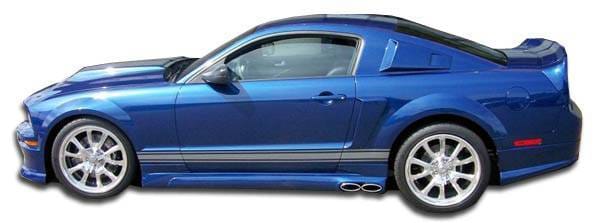 Ford Mustang Duraflex CVX Side Skirts Rocker Panels - 2 Piece - 104921