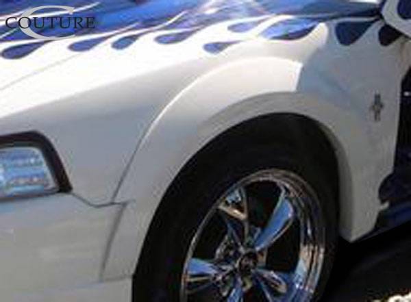 Ford Mustang Demon Couture Urethane Front Fender Flares 104786 thumbnail 4