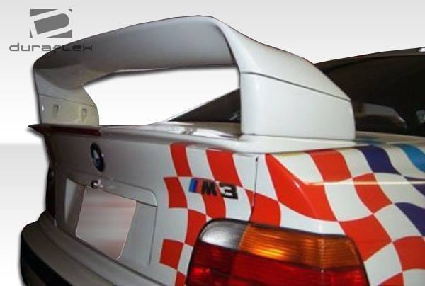 BMW 3 Series 2DR Duraflex DTM Look Wing Trunk Lid Spoiler - 2 Piece - 105328 thumbnail 3