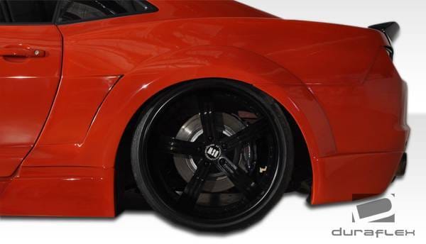 Chevrolet Camaro Duraflex Hot Wheels Wide Body Rear Fender Flares - 2 Piece - 105818 thumbnail 2