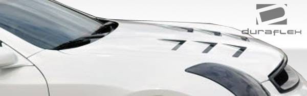 Infiniti G35 2DR Duraflex TS-1 Hood - 1 Piece - 105883 thumbnail 4