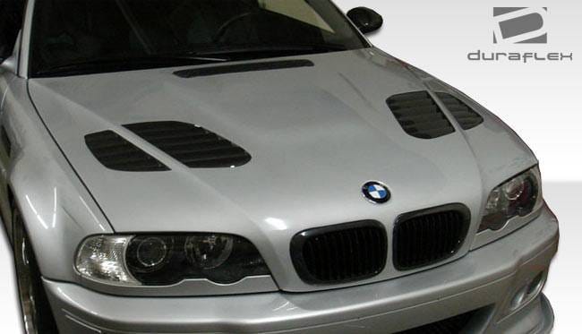 BMW 3 Series 2DR Duraflex GT-R Look Hood - 1 Piece - 107179 thumbnail 2