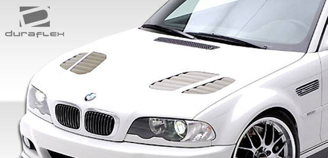 BMW 3 Series 2DR Duraflex GT-R Look Hood - 1 Piece - 107179 thumbnail 4