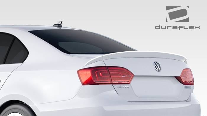 Volkswagen Jetta Duraflex R Look Rear Wing Trunk Lid Spoiler - 3 Piece - 108223 thumbnail 2