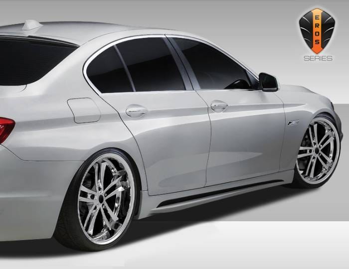 BMW 5 Series 4DR Eros Version 1 Duraflex Side Skirts Body Kit 108419 thumbnail 2