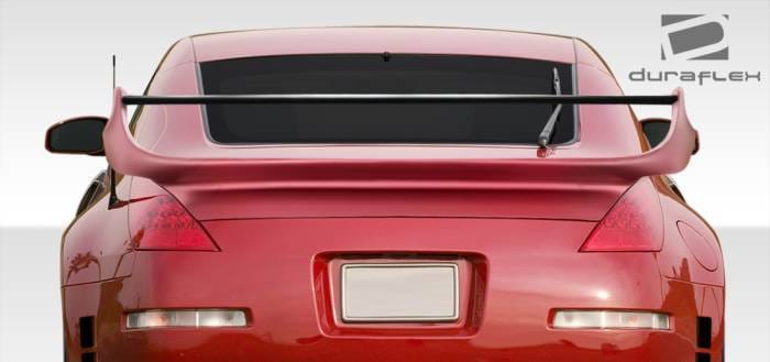 Nissan 350Z Duraflex Vader 3 Rear Wing Trunk Lid Spoiler - 1 Piece - 108080 thumbnail 3