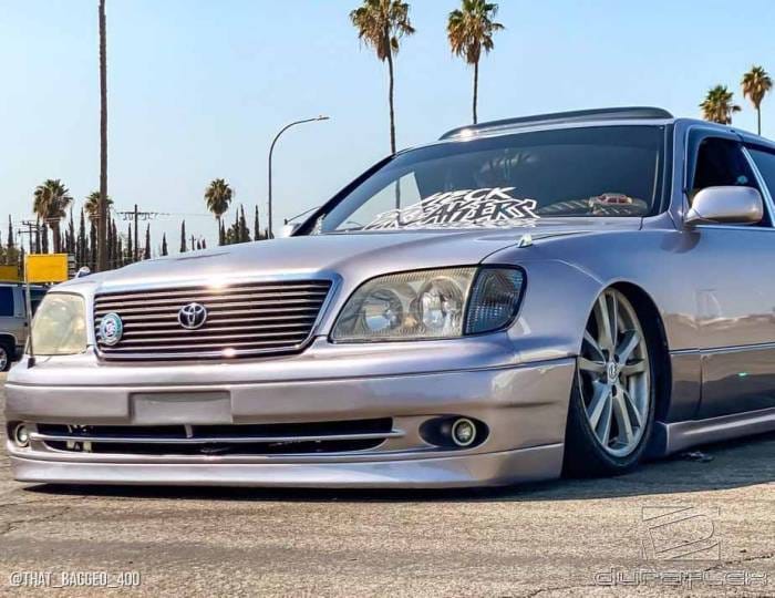 Lexus LS400 Duraflex VIP Design Front Bumper Cover - 1 Piece - 108106 thumbnail 3