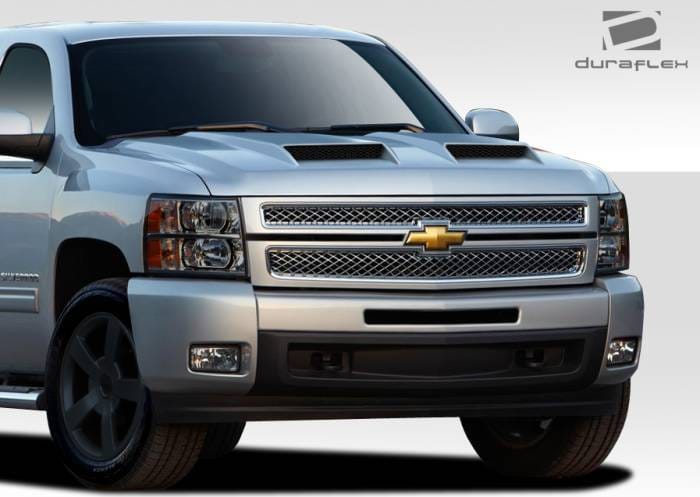 Chevrolet Silverado Duraflex CV-X Hood - 1 Piece - 109254 thumbnail 2
