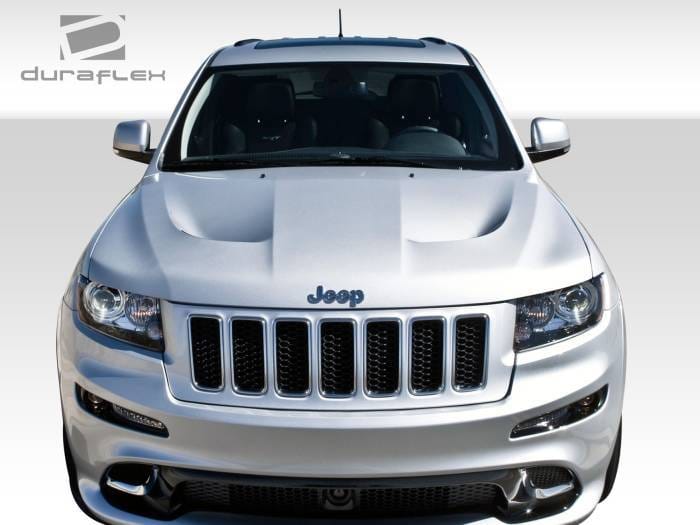Jeep Grand Cherokee Duraflex SRT Look Hood - 1 Piece - 109326 thumbnail 2