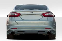 Ford Fusion Duraflex Racer Rear Lip Under Spoiler Air Dam - 1 Piece - 109334