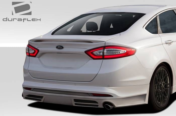Ford Fusion Duraflex Racer Rear Lip Under Spoiler Air Dam - 1 Piece - 109334 thumbnail 2