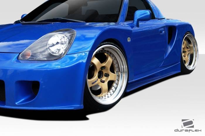Toyota MRS Duraflex TD3000 Wide Body Side Skirts Rocker Panels - 2 Piece - 108786 thumbnail 2