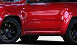 Jeep Grand Cherokee Duraflex SRT Look Side Skirt Rocker Panels - 2 Piece - 109617