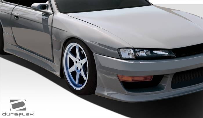 Nissan 240SX Duraflex V-Speed Wide Body Front Fenders - 2 Piece - 109516 thumbnail 2