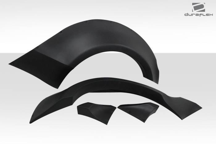 Ford Mustang Duraflex Grid Wide Body Rear Fender Flares - 4 Piece - 112567 thumbnail 4