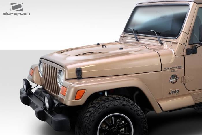 Jeep Wrangler Power Dome Duraflex Body Kit- Hood 113012 thumbnail 2