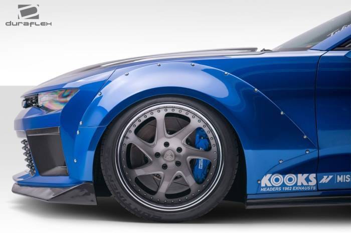 Chevrolet Camaro Grid Duraflex Front Fender Flares 113018 thumbnail 2
