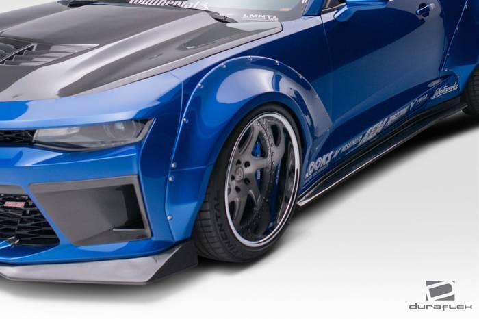 Chevrolet Camaro Grid Duraflex Front Fender Flares 113018 thumbnail 4