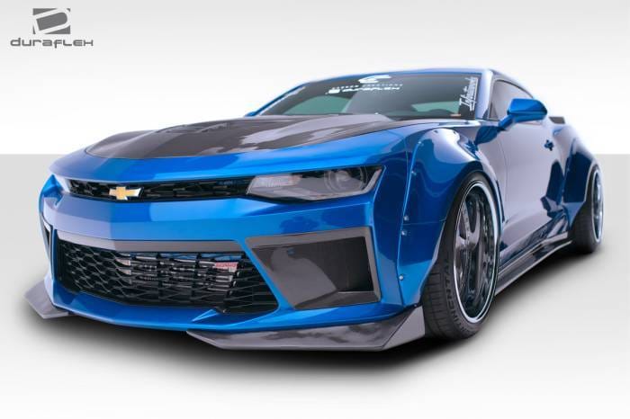 Chevrolet Camaro Grid Duraflex Front Fender Flares 113018 thumbnail 5