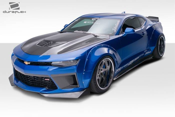 Chevrolet Camaro Grid Duraflex Front Fender Flares 113018 thumbnail 6