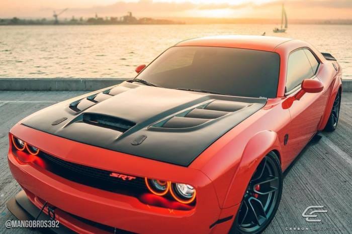Dodge Challenger Viper Look Carbon Creations Body Kit- Hood 113490 thumbnail 6