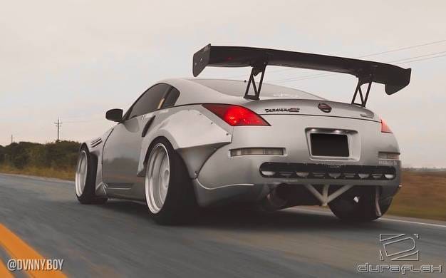 Nissan 350Z RBS Duraflex Rear Fender Flares 113545 thumbnail 4