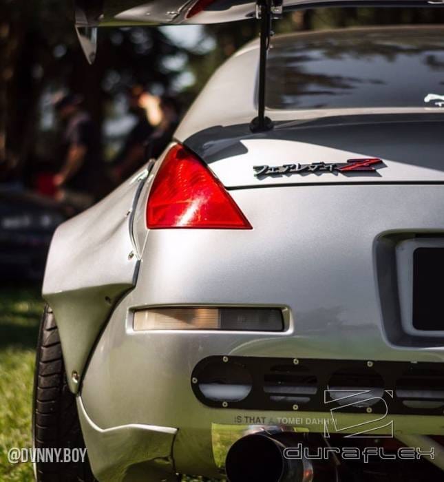Nissan 350Z RBS Duraflex Rear Fender Flares 113545 thumbnail 5