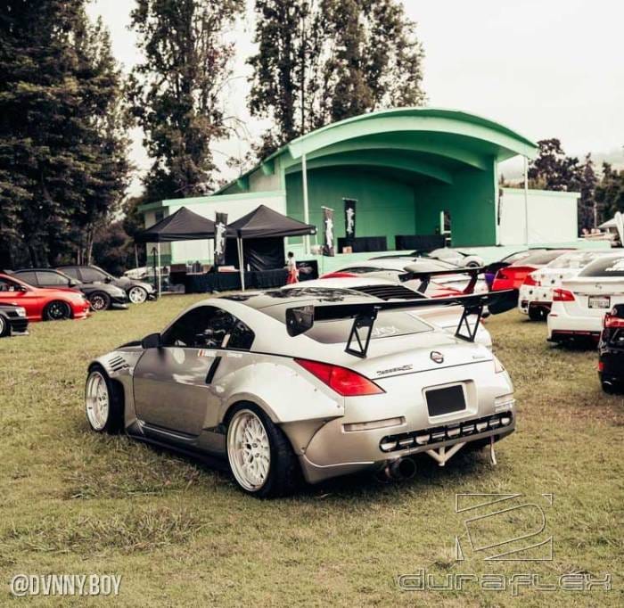 Nissan 350Z RBS Duraflex Rear Fender Flares 113545 thumbnail 6